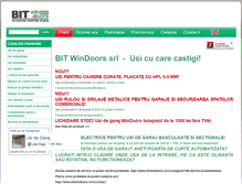 Tablet Screenshot of bitwindoors.ro